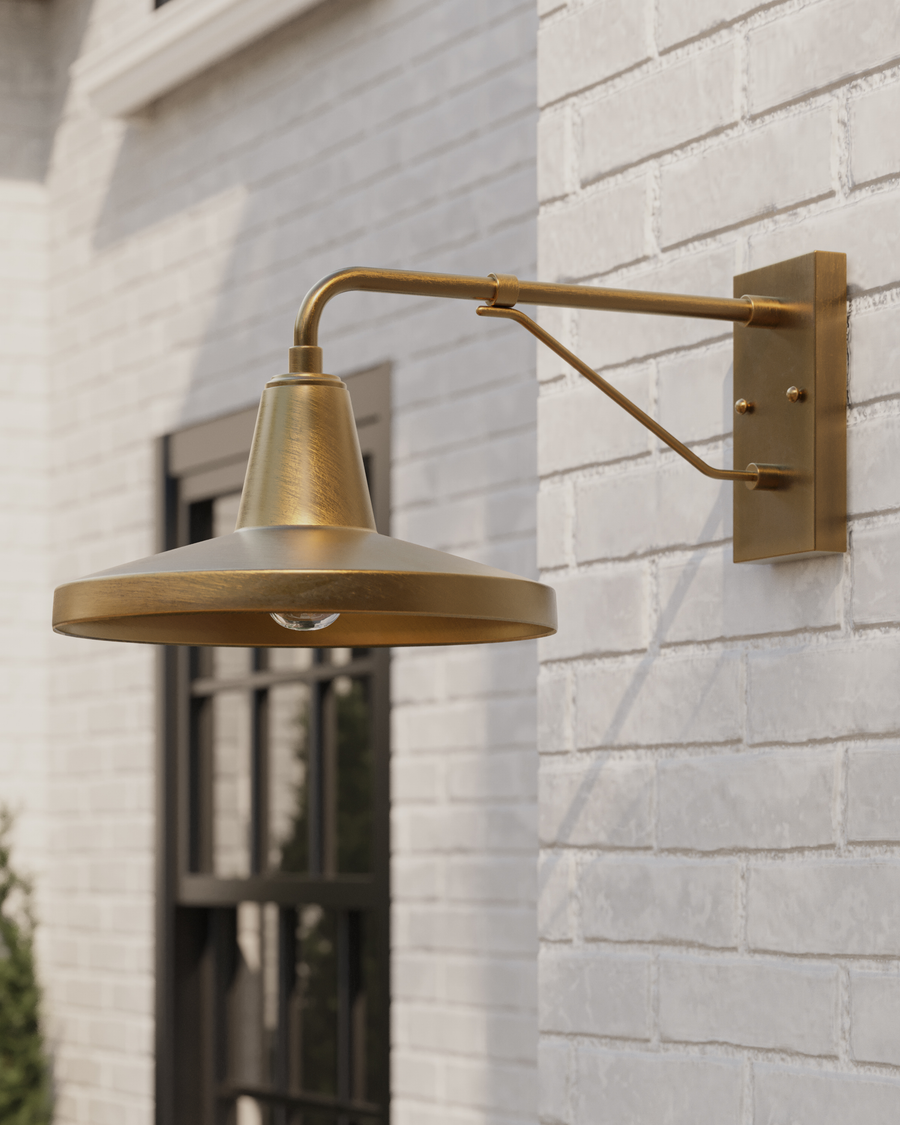 Mariner Brass Outdoor Wall Sconce