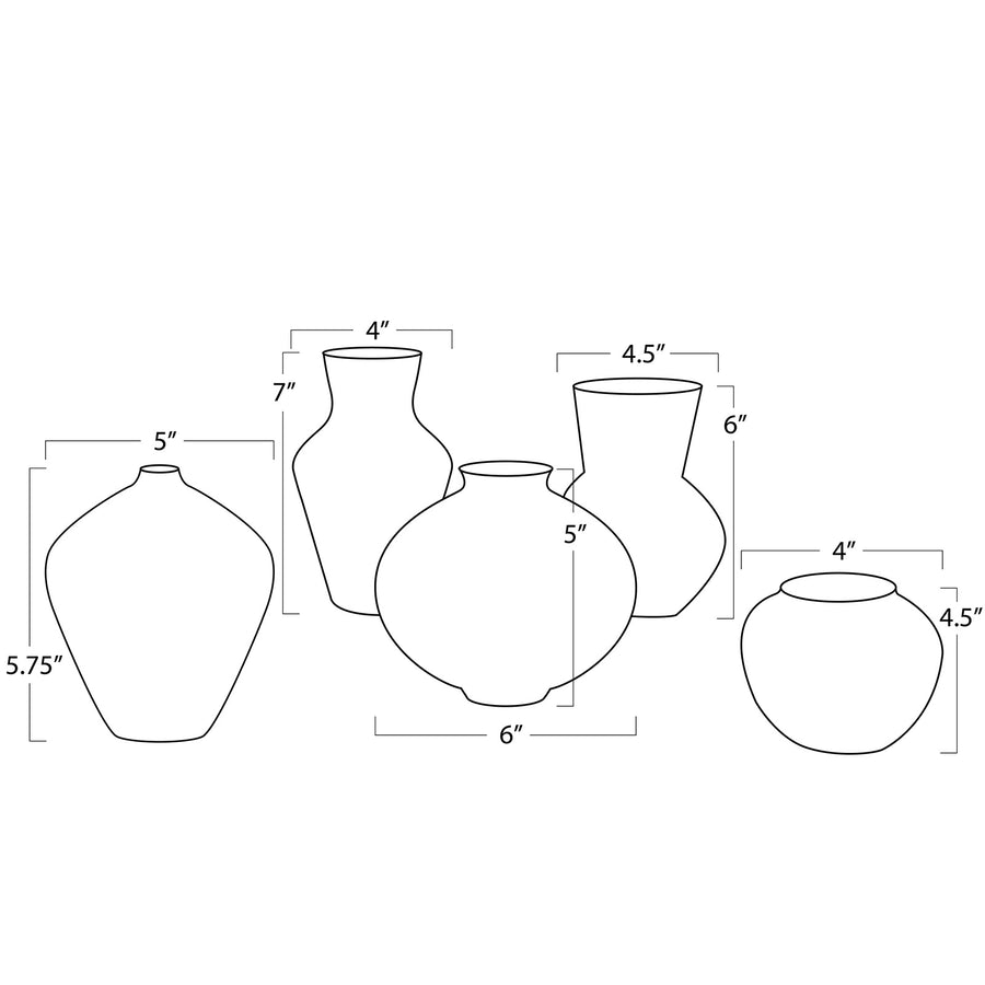 Noor Ceramic Vase Set