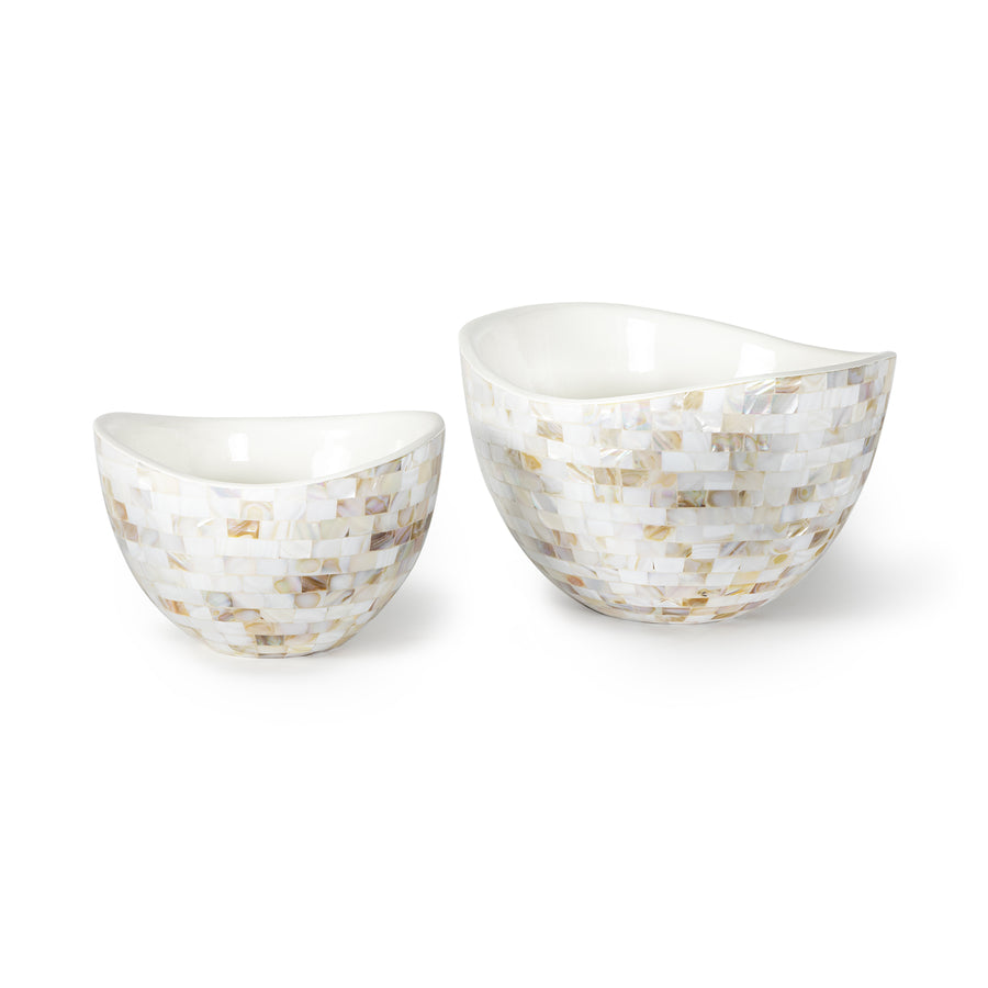 Jake Bowl Small- Mother of Pearl