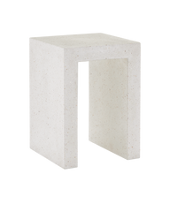 Carson Ivory Terrazzo Accent Table
