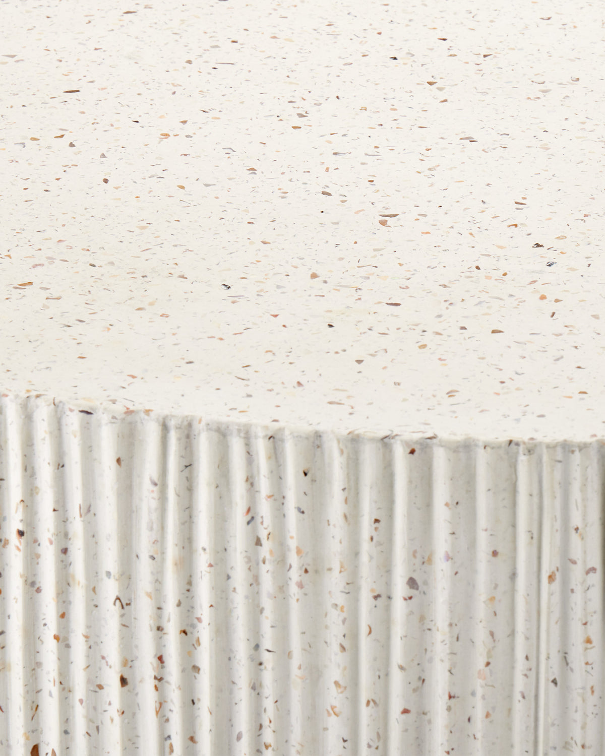 Ridge Ivory Terrazzo Cocktail Table