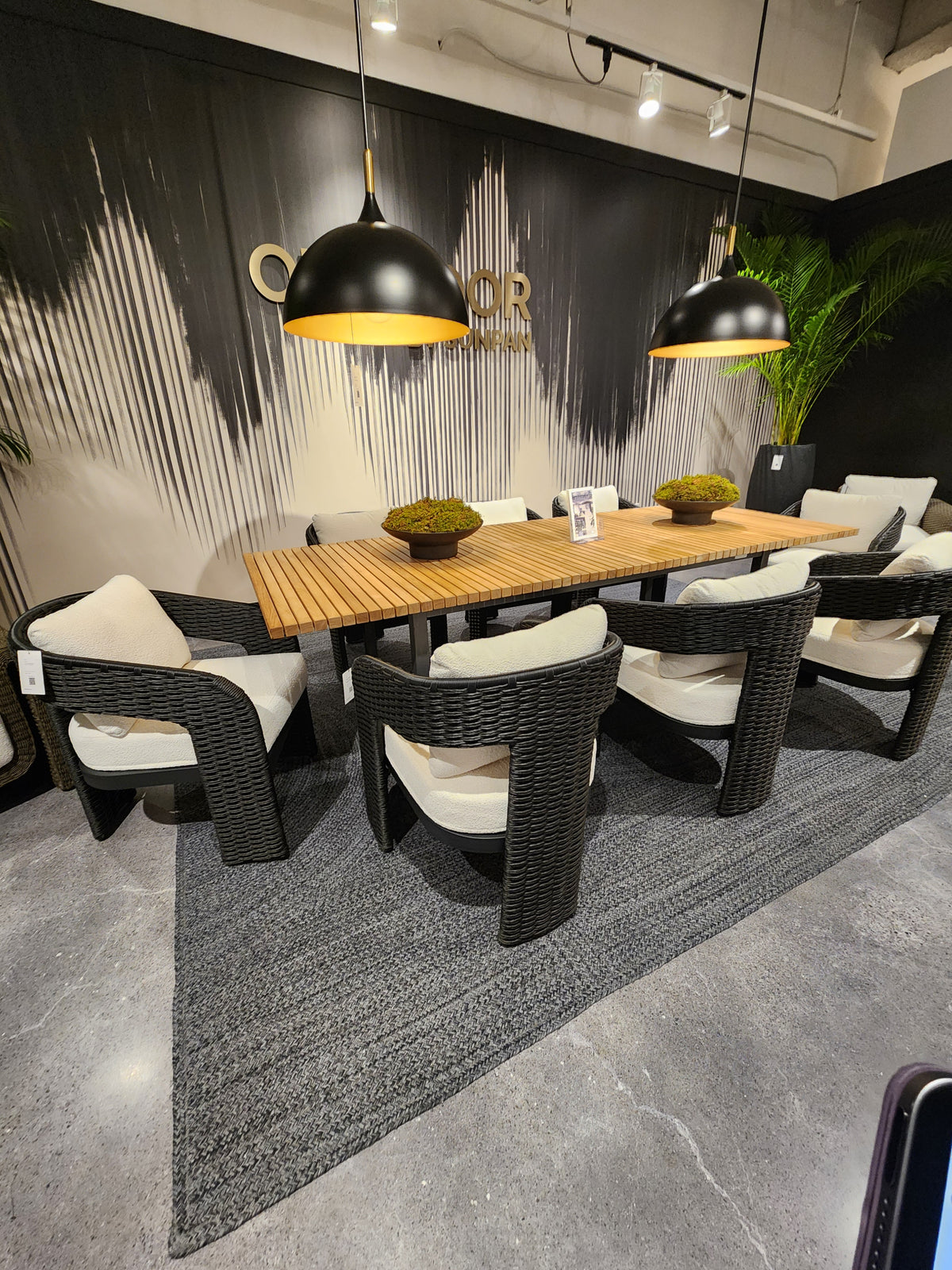 Pylos Dining Armchair - Black