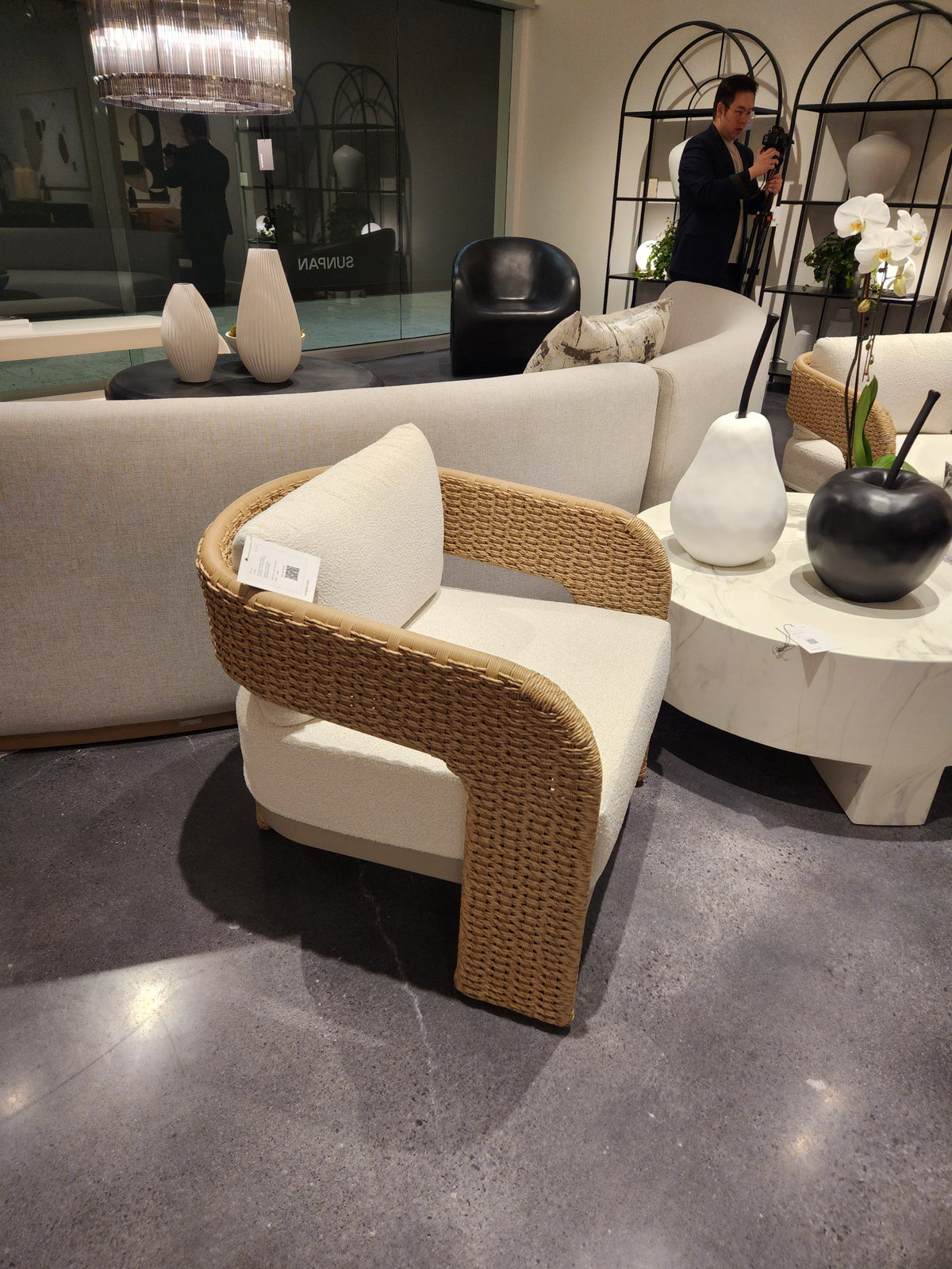 Pylos Lounge Chair - Natural