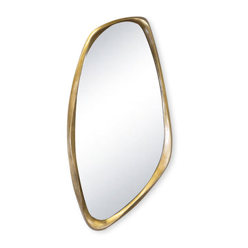 Galet Mirror (Antique Gold Leaf)
