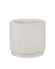 Ridge Medium Ivory Terrazzo Planter