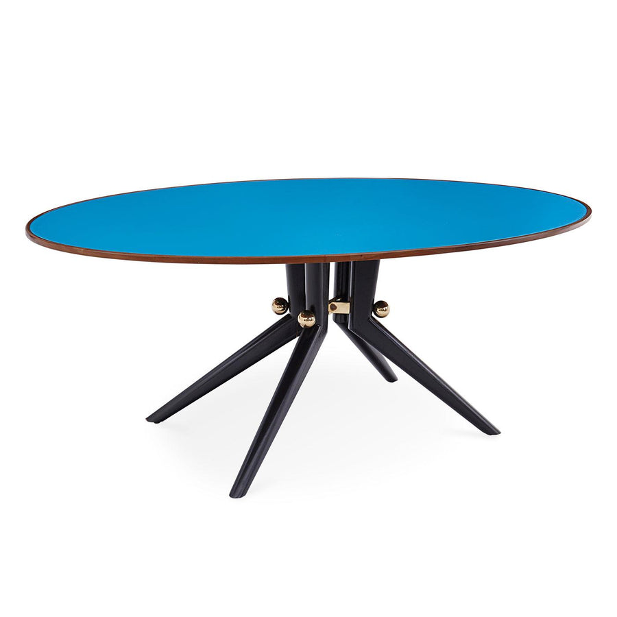 Trocadero Dining Table-Turquoise - Maison Vogue