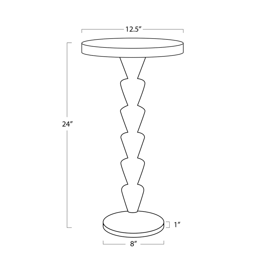 Patricia Jade Accent Table