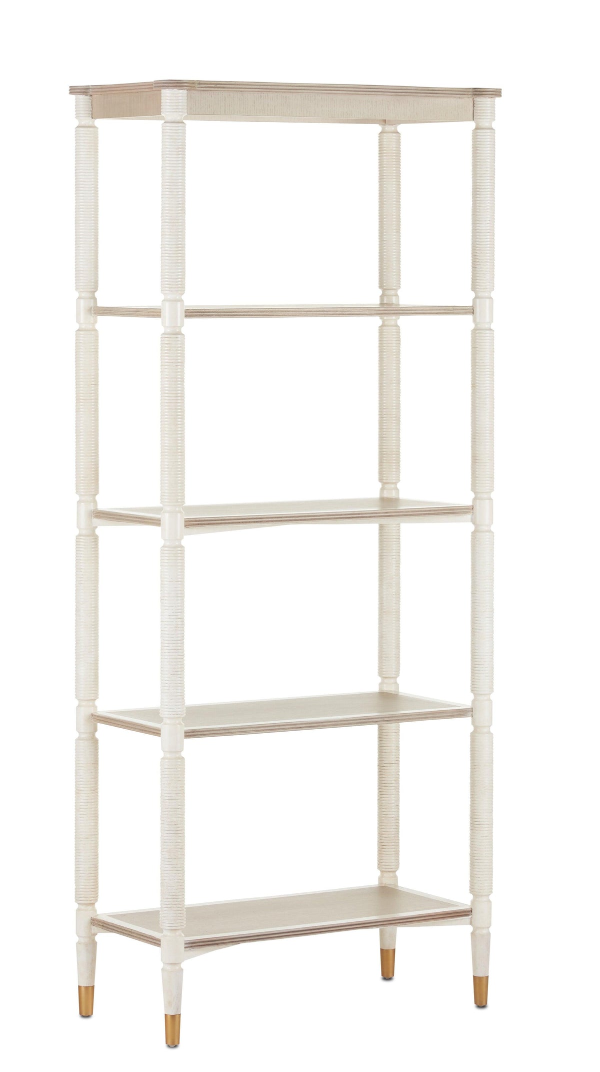 Aster White Etagere - Maison Vogue