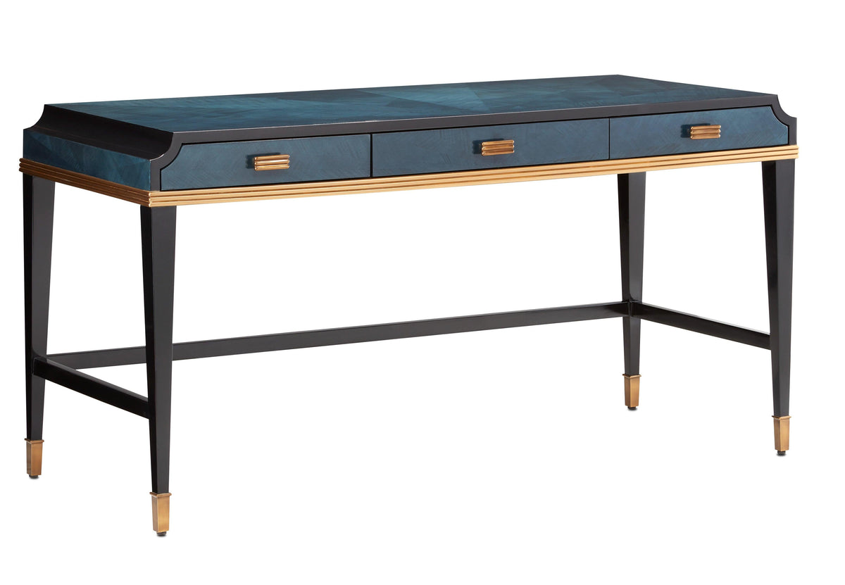 Kallista Large Blue Desk - Maison Vogue