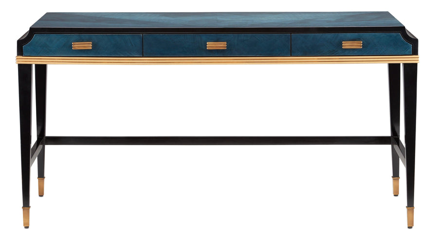 Kallista Large Blue Desk - Maison Vogue