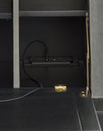 Verona Black Secretary Desk - Maison Vogue