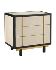 Deanna Raffia Nightstand