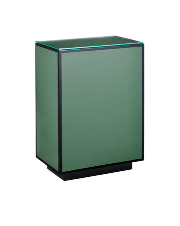 Green Lacquer Side Table