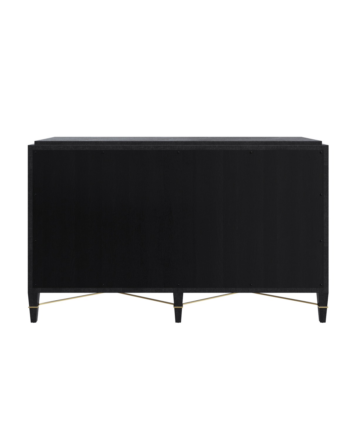 Verona Black Six-Drawer Chest