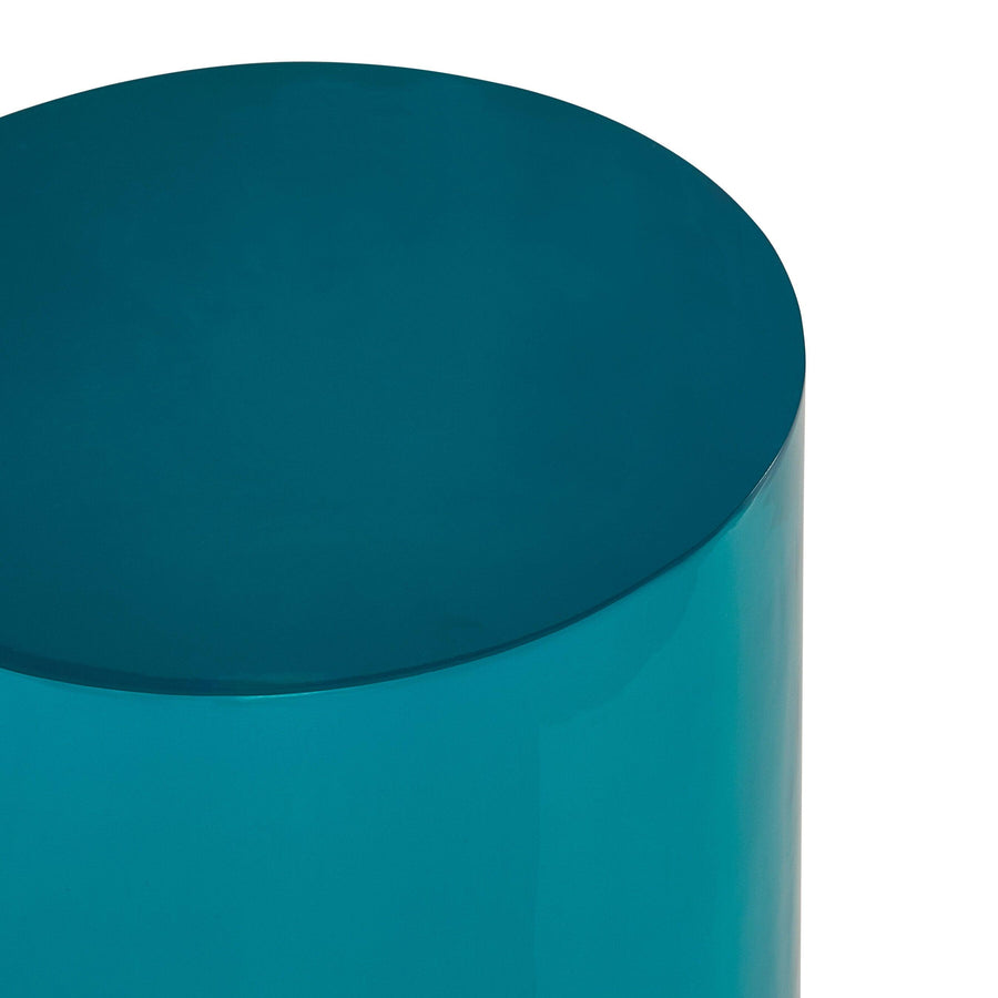 Acrylic Small Cylinder Table - Maison Vogue