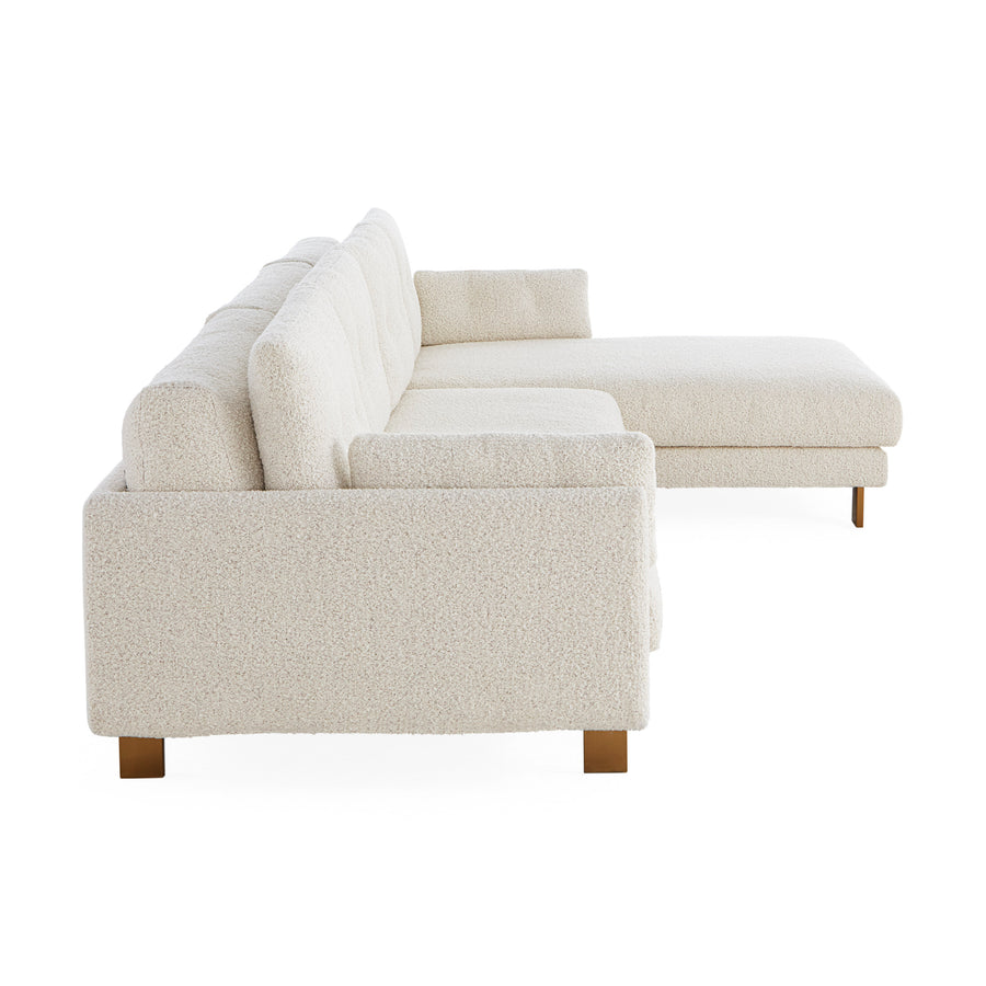 Malibu Sectional-Cirrus Powder / LAF