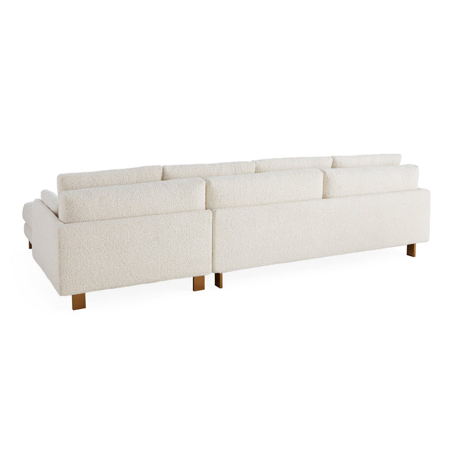 Malibu Sectional-Cirrus Powder / LAF