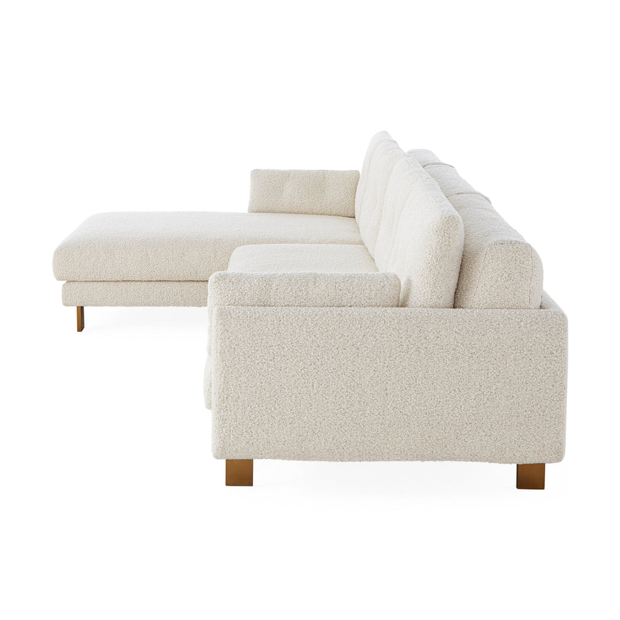 Malibu Sectional-Cirrus Powder / RAF