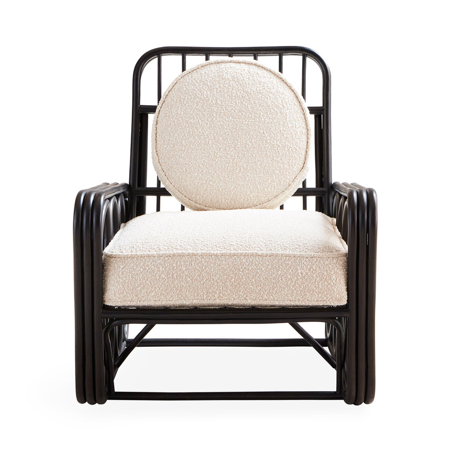 Riviera Lounge Chair-Black