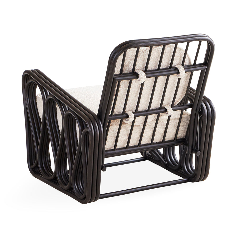 Riviera Lounge Chair-Black