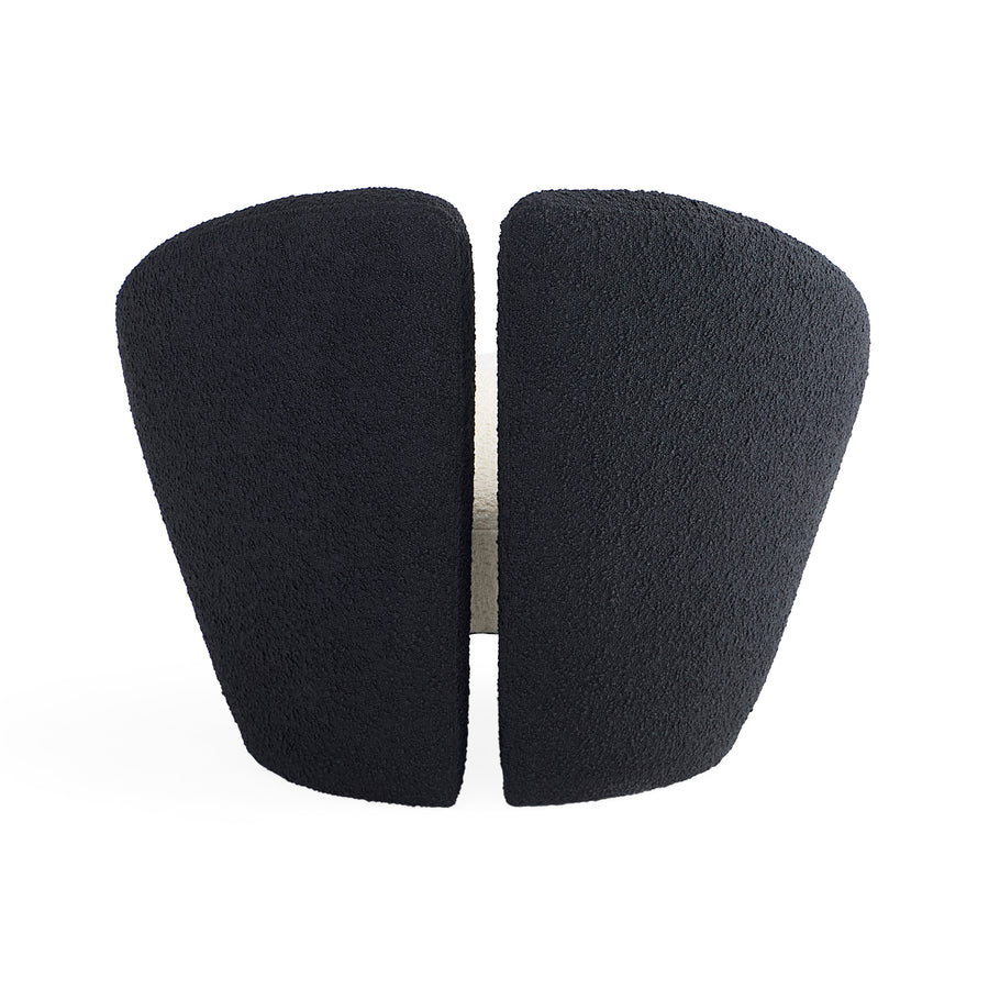 Marais Lounge Chair-Black/White