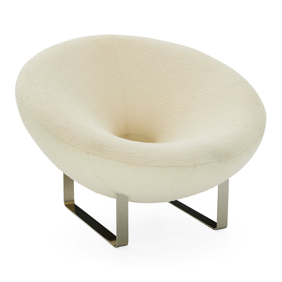 Saturn Lounge Chair-Olympus Ivory