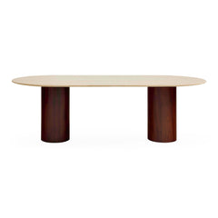 Travertine Capsule Dining Table