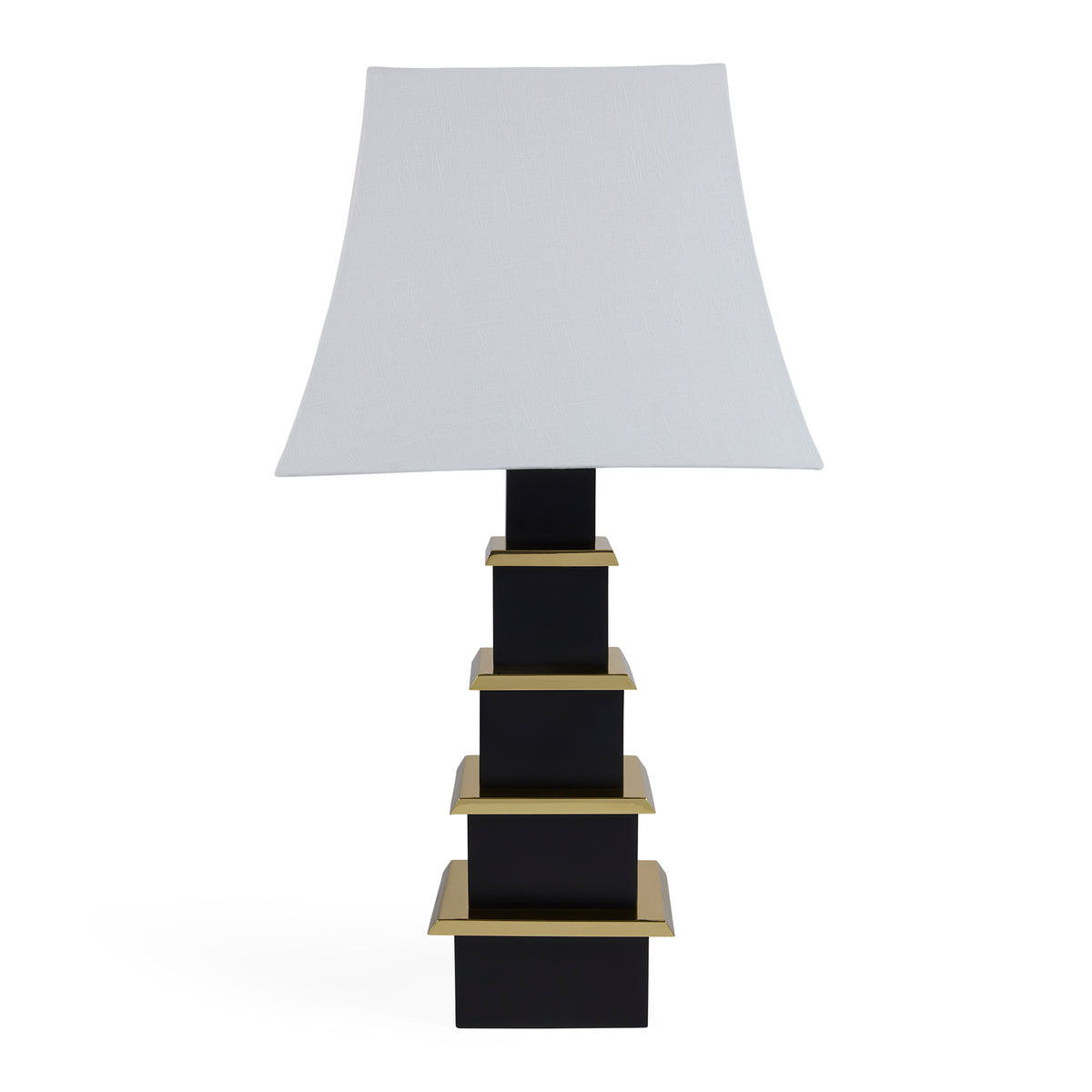 Pagoda Table Lamp-Black