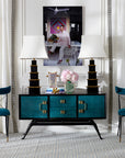 Pagoda Table Lamp-Black