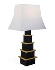 Pagoda Table Lamp-Black