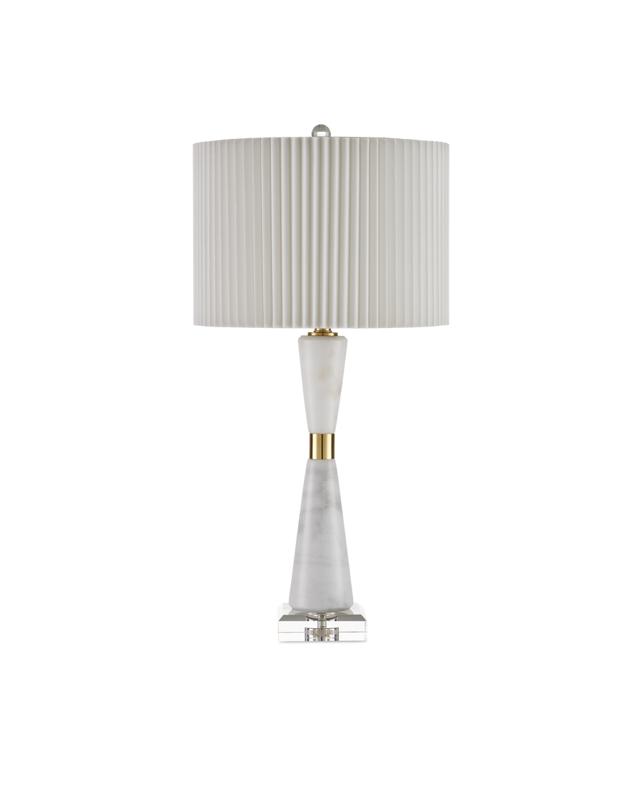 Edelmar White Table Lamp