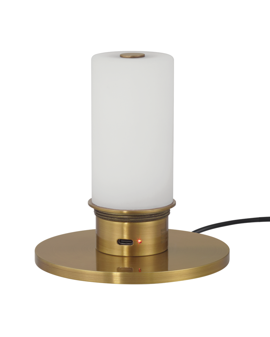 Saunter Brass Cordless Table Lamp