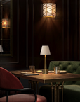 Saunter Brass Cordless Table Lamp