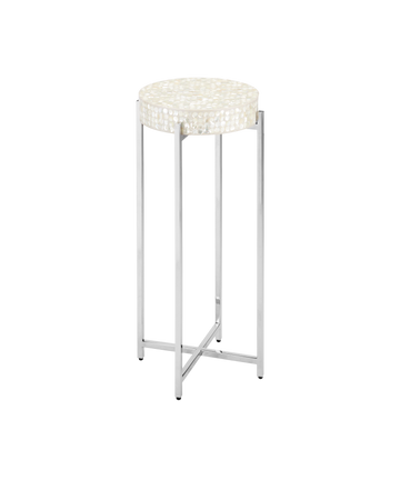 Gerri Dot Mother of Pearl Drinks Table