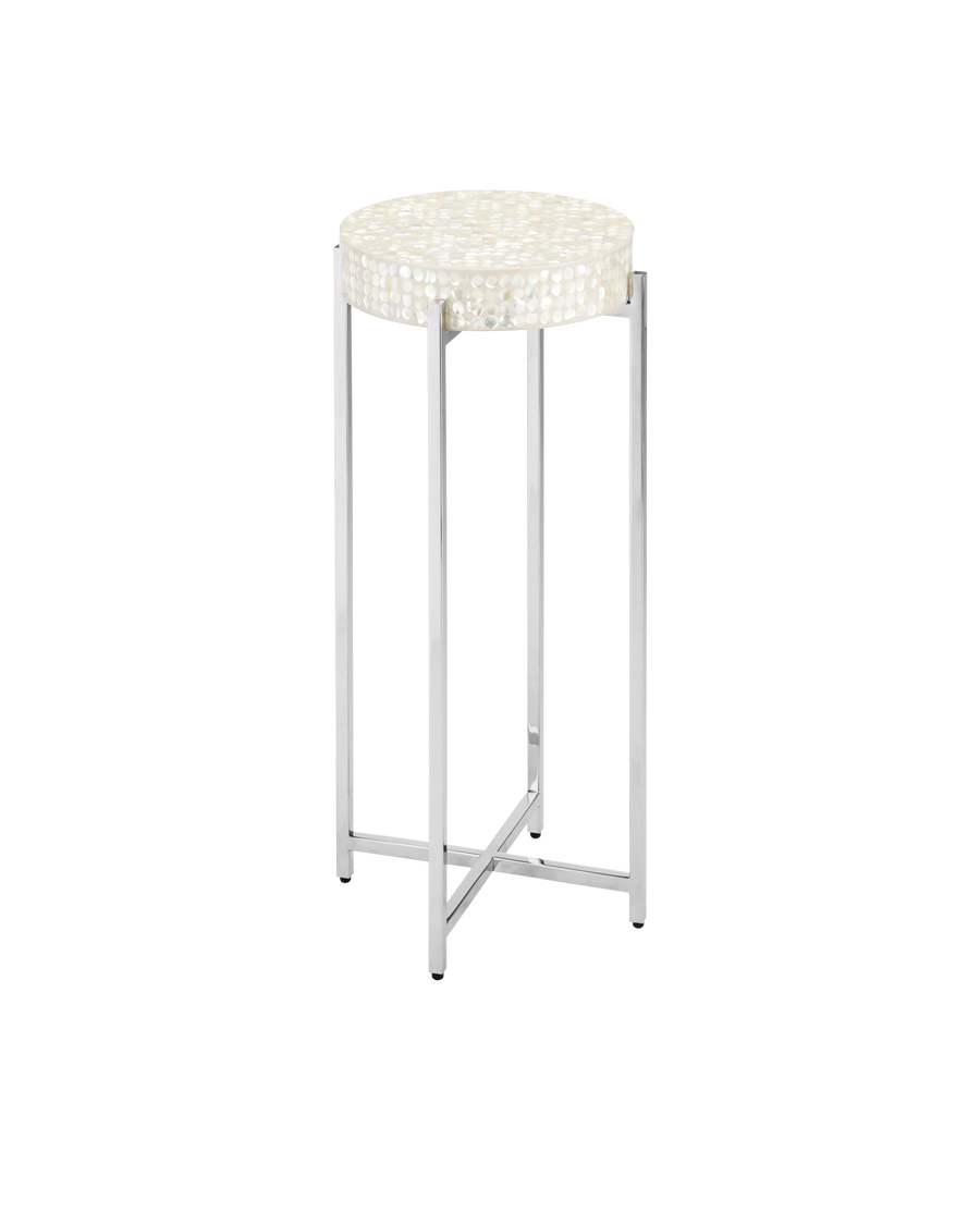 Gerri Dot Mother of Pearl Drinks Table
