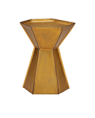 Merola Gold Accent Table