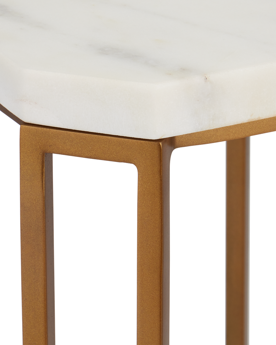 Ocho Marble Drinks Table