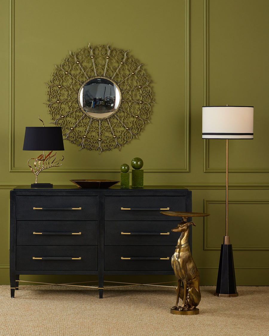 Ballyregan Brass Accent Table