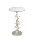 Lunaria Silver Accent Table