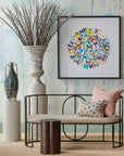 Trebol Bronze Accent Table