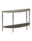 Spalzato Demi-Lune Console Table