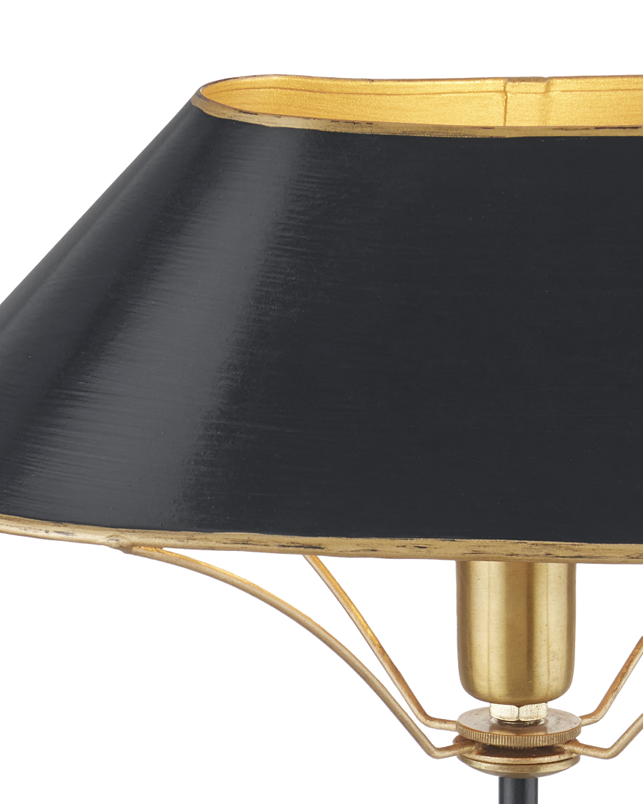 Daphne Black Table Lamp