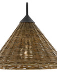 Basket Swing Arm Sconce-Blacksmith