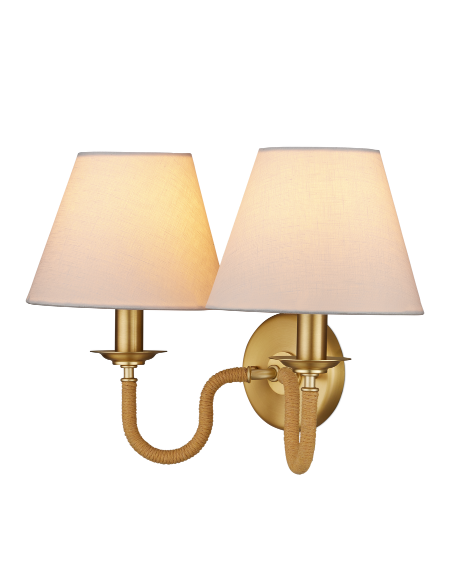 Adala Brass Wall Sconce