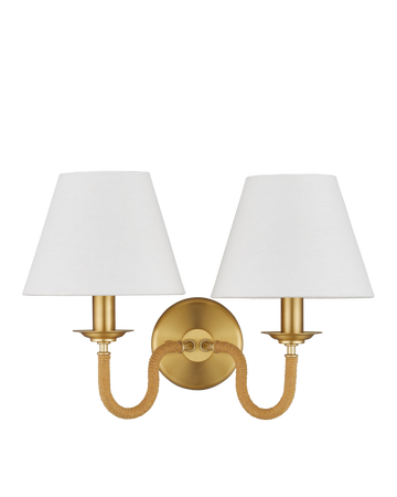 Adala Brass Wall Sconce