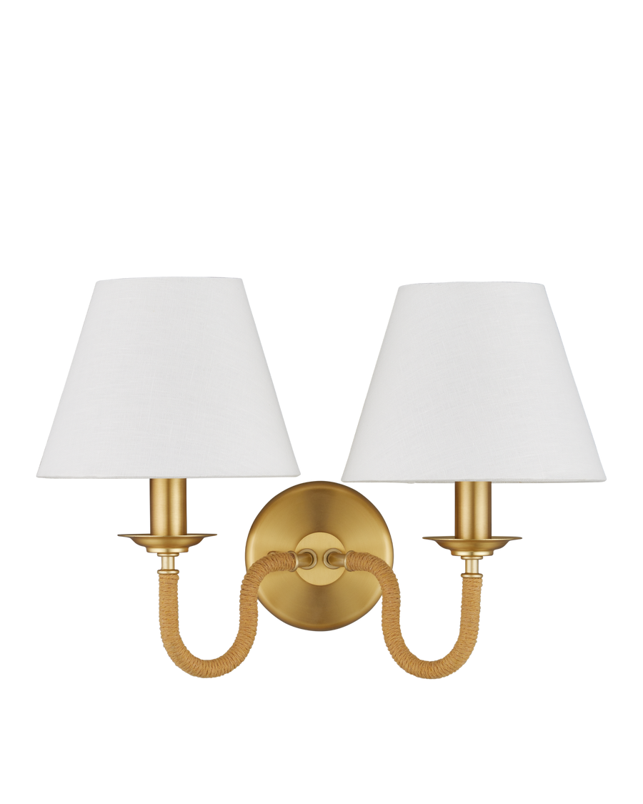 Adala Brass Wall Sconce