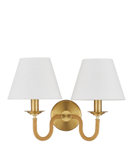 Adala Brass Wall Sconce