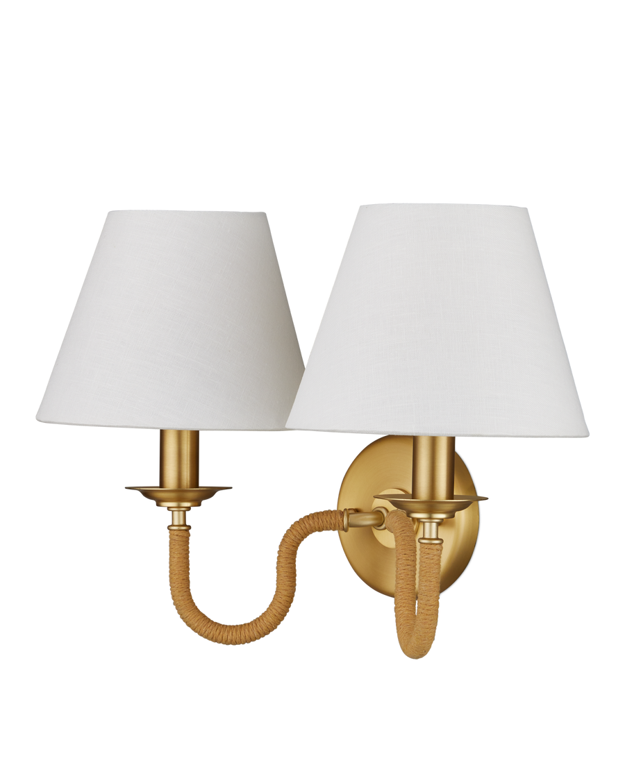 Adala Brass Wall Sconce