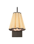 Blithe Grasscloth Wall Sconce