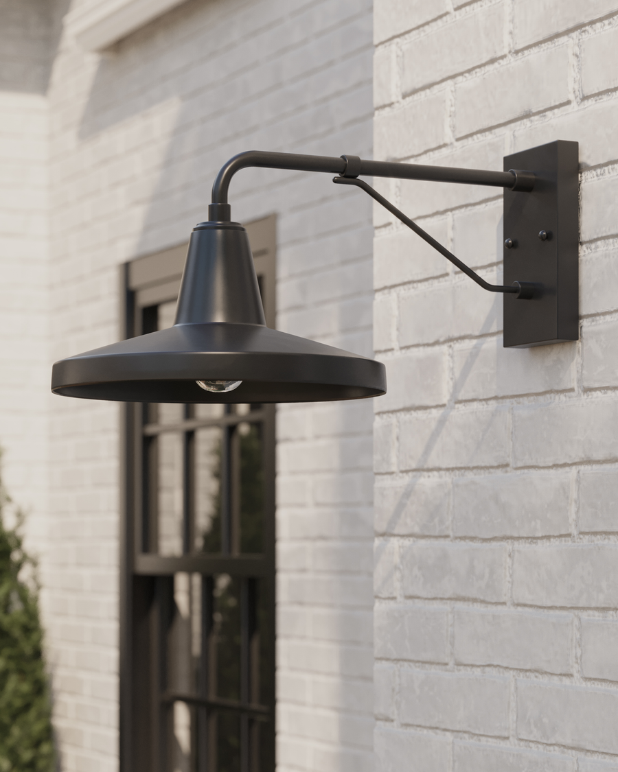 Mariner Black Outdoor Wall Sconce